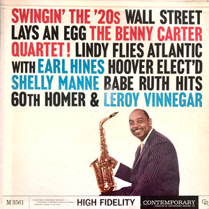 Benny Carter Quartet, The - Swingin' The '20s - 1959