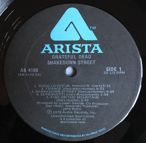 Grateful Dead, The - Shakedown Street - 1978