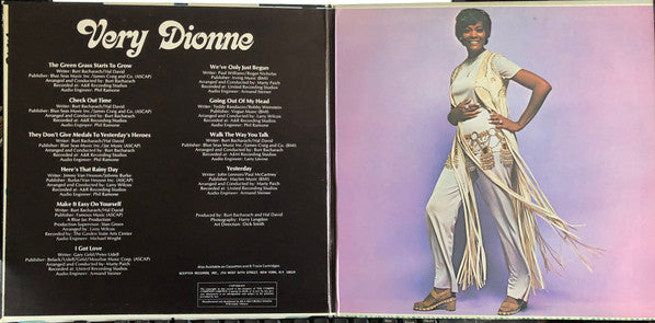 Dionne Warwick - Very Dionne - 1970