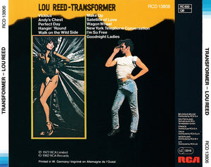 Lou Reed - Transformer (CD) - 1983