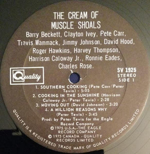 The Cream Of Muscle Shoals - The Cream Of Muscle Shoals 1976 - Quarantunes