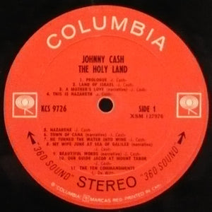 Johnny Cash - The Holy Land - 1969