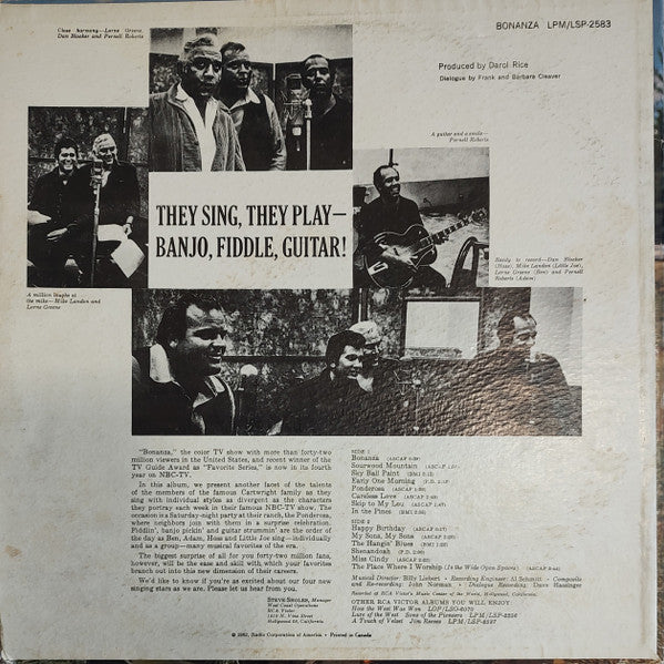 "Bonanza" Cast - Ponderosa Party Time! - 1962