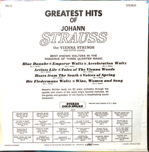 Hans Richter (10) - Greatest Hits Of Johann Strauss