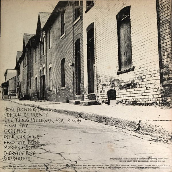 Ray Materick - Sidestreets - 1974