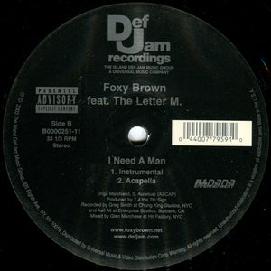 Foxy Brown - I Need A Man