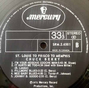 Chuck Berry - St. Louie To Frisco To Memphis - 1972