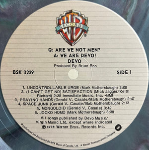 Devo - Q: Are We Not Men? A: We Are Devo! - 1978