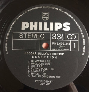 Ekseption - Beggar Julia's Time Trip - 1970