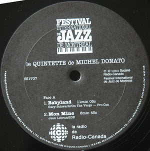 Le Quintette de Michel Donato - Le Quintette de Michel Donato - 1982