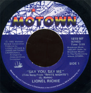 Lionel Richie - Say You, Say Me