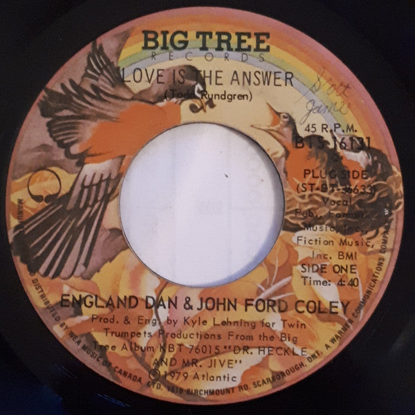 England Dan & John Ford Coley - Love Is The Answer - 1979