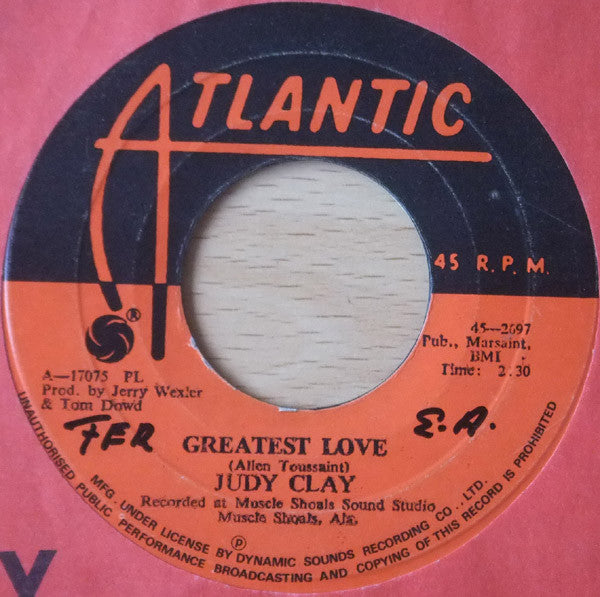 Judy Clay - Greatest Love -