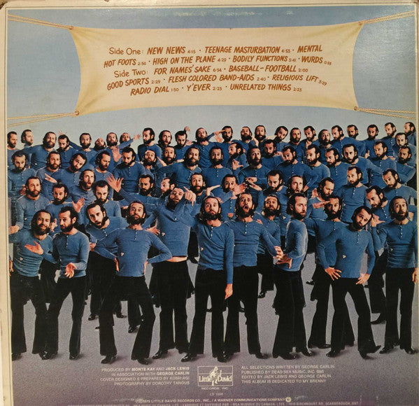 George Carlin - An Evening With Wally Londo Featuring Bill Slaszo - 1975