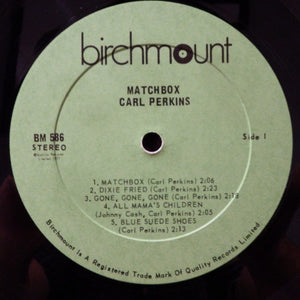 Carl Perkins - Matchbox