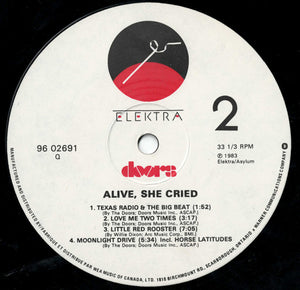Doors, The - Alive, She Cried - 1983