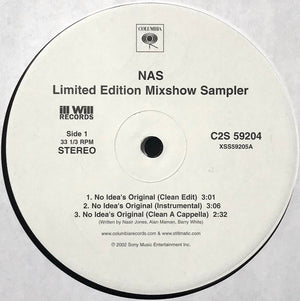 Nas - The Lost Tapes - Limited Edition Mixshow Sampler - 2002