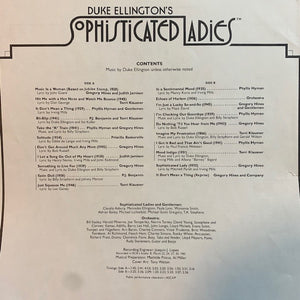 Various - Duke Ellington's Sophisticated Ladies - Highlights