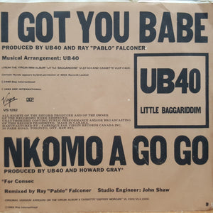 UB40 With Chrissie Hynde - I Got You Babe - 1985
