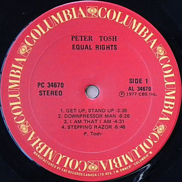 Peter Tosh - Equal Rights
