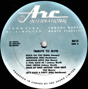 Various - Tribute To Elvis