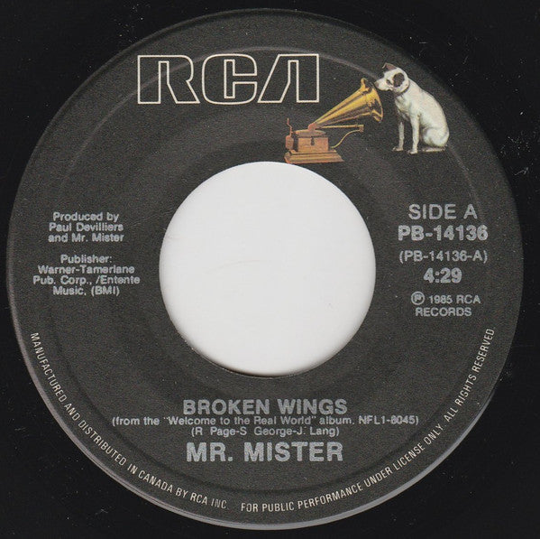 Mr. Mister - Broken Wings - 1985