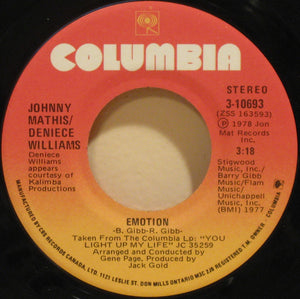 Johnny Mathis / Deniece Williams - Too Much, Too Little, Too Late - 1978