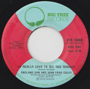England Dan & John Ford Coley - I'd Really Love To See You Tonight - 1976