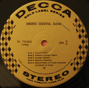 Andrés Segovia - Granada