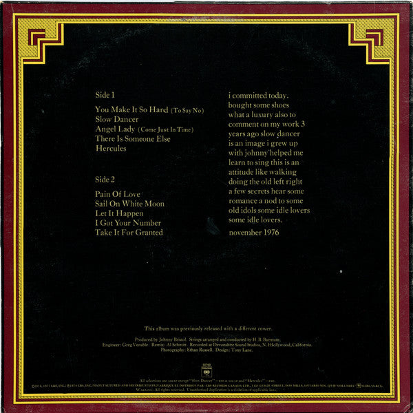 Boz Scaggs - Slow Dancer