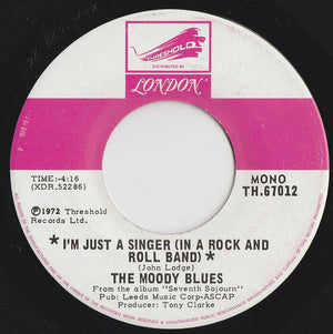 Moody Blues, The - I'm Just A Singer (In A Rock And Roll Band) - 1972