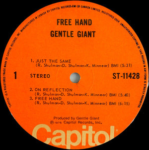 Gentle Giant - Free Hand - 1975
