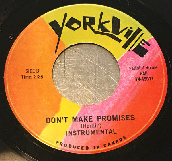 The Stitch In Tyme - New Dawn / Don't Make Promises Vinyl Record