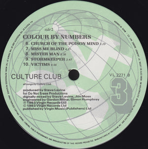 Culture Club - Colour By Numbers - 1983