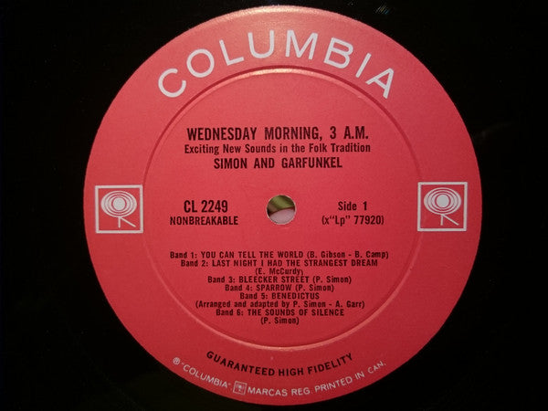 Simon & Garfunkel - Wednesday Morning, 3 A.M.
