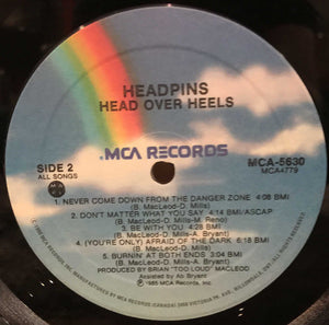 Headpins - Head Over Heels - 1985