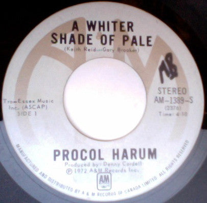 Procol Harum - A Whiter Shade Of Pale -