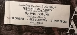 Various - Against All Odds (Music From The Original Motion Picture Soundtrack) - 1984