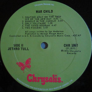 Jethro Tull - War Child - 1974