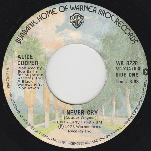 Alice Cooper - I Never Cry - 1976
