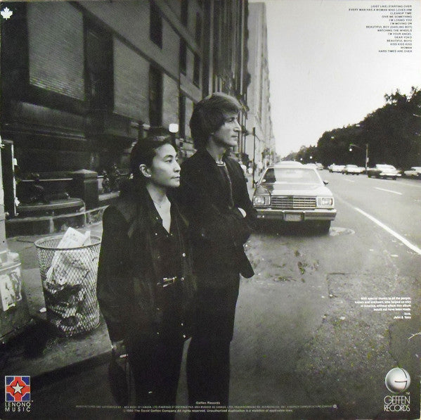 John Lennon & Yoko Ono - Double Fantasy - 1980