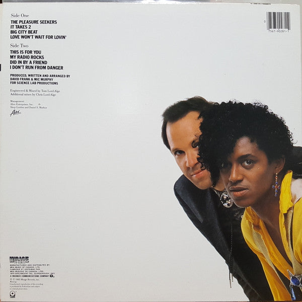 System, The - The Pleasure Seekers - 1985