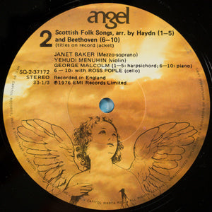 Joseph Haydn / Ludwig van Beethoven - Janet Baker, Yehudi Menuhin, George Malcolm - Scottish Folk Songs - 1976