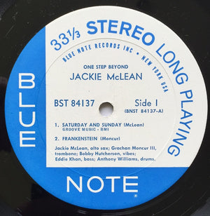 Jackie McLean - One Step Beyond - 1966