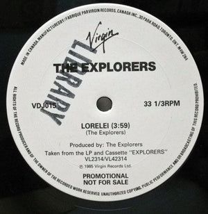 Explorers (2), The - Lorelei (Extended Mix) / You Go Up In Smoke - 1985