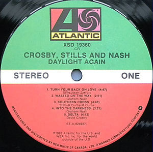 Crosby, Stills & Nash - Daylight Again - 1982