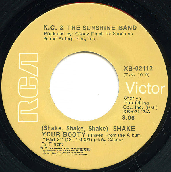 KC & The Sunshine Band - (Shake, Shake, Shake) Shake Your Booty - 1976