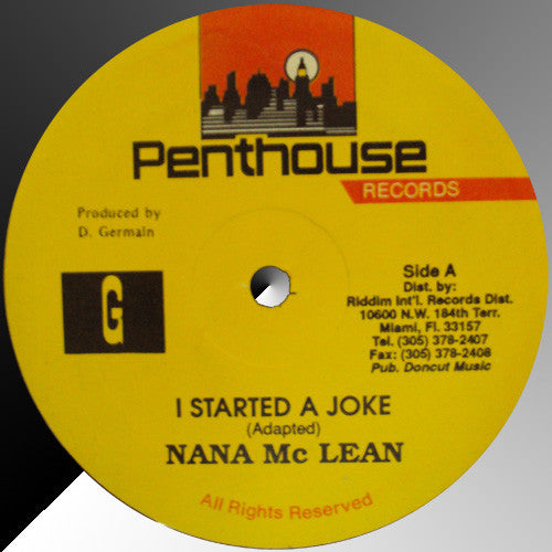 Nana McLean - I Started A Joke
