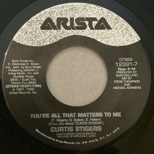 Curtis Stigers - You're All That Matters To Me