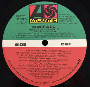 Firefall - Mirror Of The World